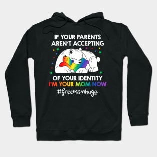 Parents Dont Accept Im Your Mom Now Lgbt Pride Support Hoodie